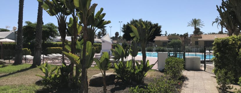 BUNGALOW CON GIARDINO IN VENDITA A GRAN CANARIA ISOLE CANARIE ZONA CAMPO INTERNACIONAL