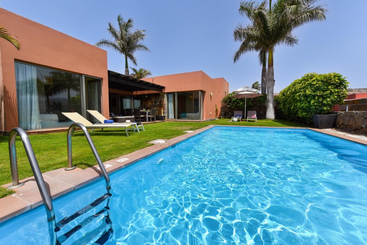 VENDITA VILLA DI LUSSO NEL RESORT SALOBE GOLF IN ZONA MASPALOMAS A GRAN CANARIA ISOLE CANARIE